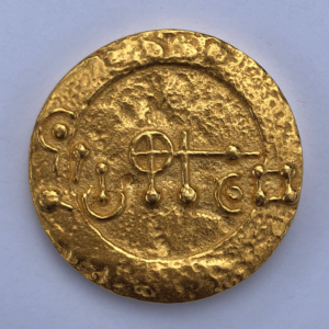 AMedaillon 24K Gold Plated